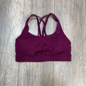 Lululemon Athletica Plum Sports Bra